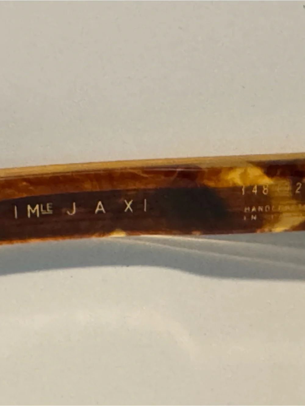 Jacques Marie Mage Brown Tortoiseshell JAX Glasses, original packaging